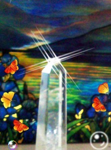 The Healing Crystal - Photo by Eva Hunt www.spiritual-wonders.com
